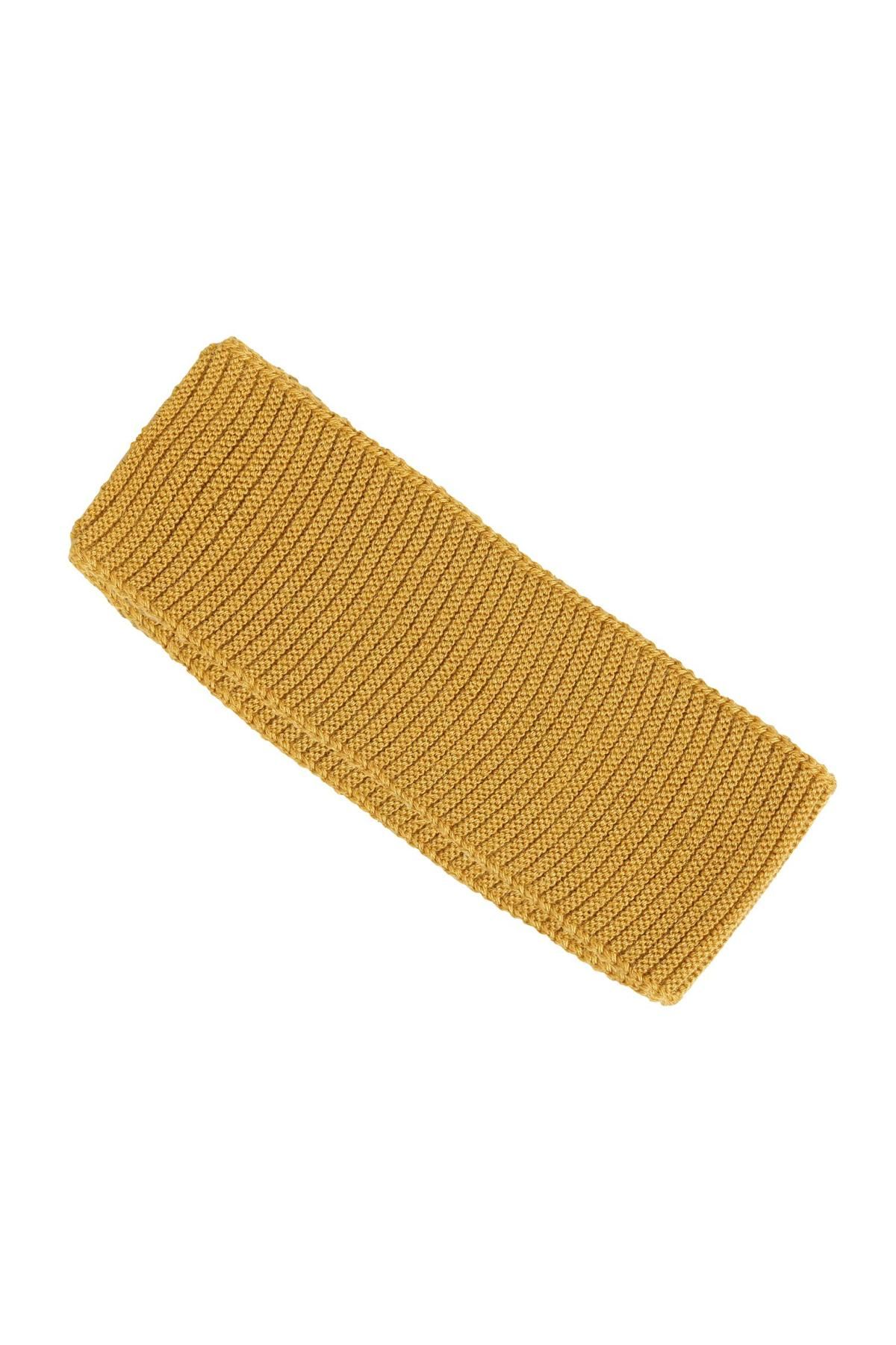 Mustard Solid Headband | Unisex